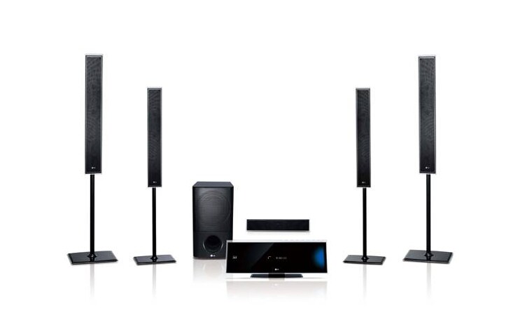 LG 無線網路讀霸藍光家庭劇院 HX995TZ 正視圖