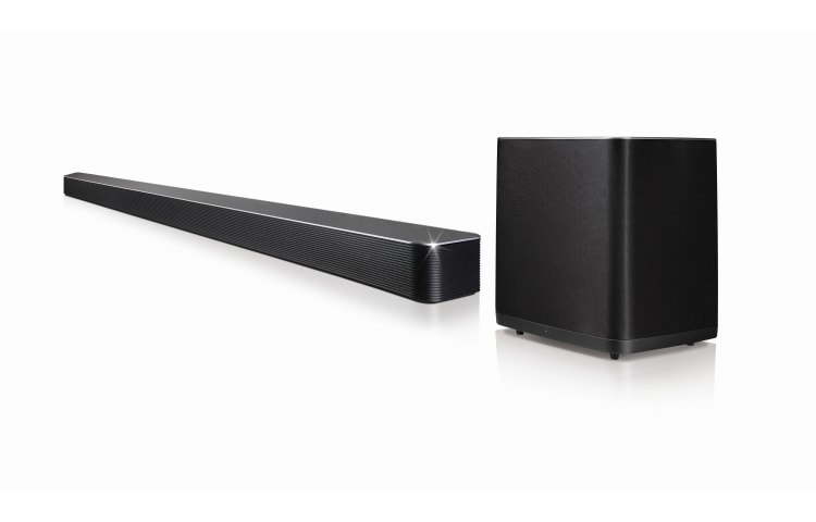 LG Music Flow HS9 智慧Hi-Fi音響系統 Audio Soundbar LAS950M 正視圖