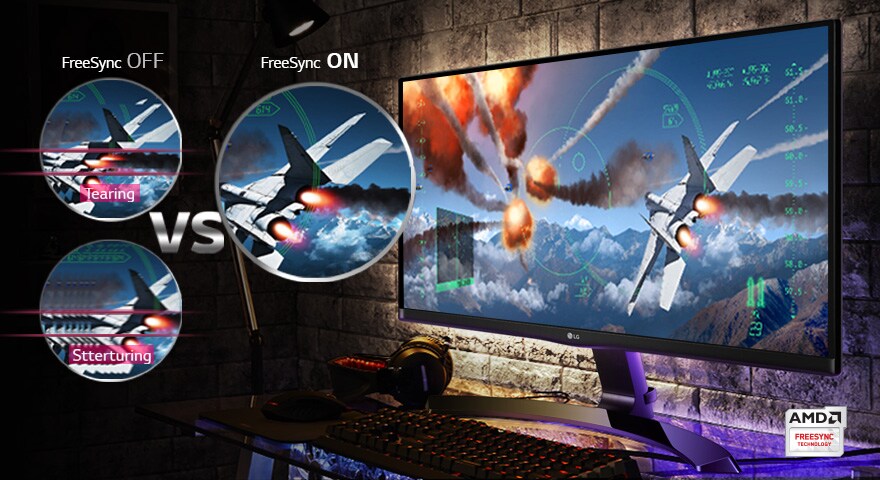 享受更流暢的打 Game 體驗 - FREESYNC™