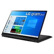 LG gram 14" 2-in-1 輕贏隨型 極致輕薄翻轉觸控筆電（曜石黑）- 特定通路銷售, 14T90P-G