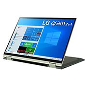 LG gram 14" 2-in-1 輕贏隨型 極致輕薄翻轉觸控筆電（璀璨綠） - 特定通路銷售, 14T90P-G