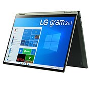 LG gram 14" 2-in-1 輕贏隨型 極致輕薄翻轉觸控筆電（璀璨綠） - 特定通路銷售, 14T90P-G