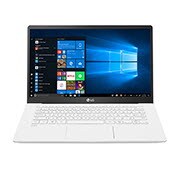 LG gram 14”超輕贏筆電 - 閃耀白 (i5), 14Z90N-V