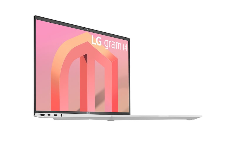 LG gram 14'' Windows 11 Home 輕贏隨型 極致輕薄筆電 - 冰雪白(i5), 14Z90Q-G