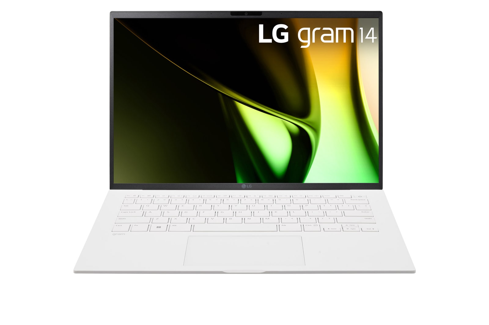 Front view with keyboard