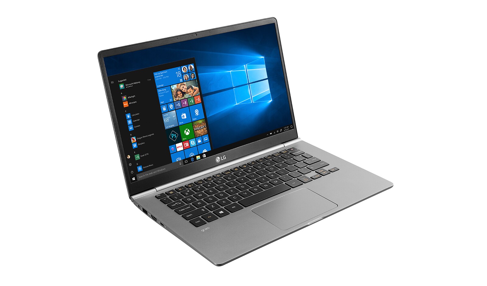 LG Gram 14" 極緻輕薄筆電　銀, 14Z980