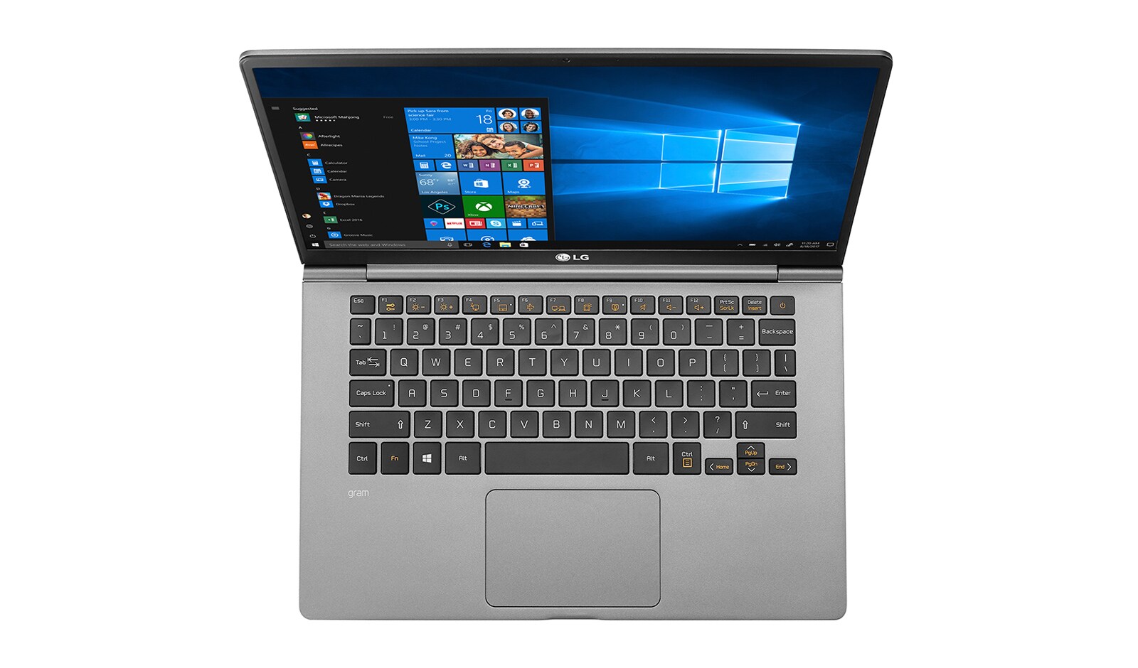 LG Gram 14" 極緻輕薄筆電　銀, 14Z980