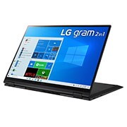 LG gram 16'' 2-in-1 輕贏隨型 極致輕薄翻轉觸控筆電（曜石黑）, 16T90P-G