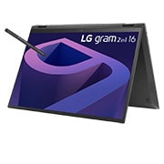 LG gram 16'' 2-in-1 輕贏隨型 極致輕薄翻轉觸控筆電 - 曜石黑(i7), 16T90Q-G