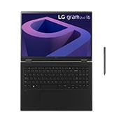 LG gram 16'' 2-in-1 輕贏隨型 極致輕薄翻轉觸控筆電 - 曜石黑(i7), 16T90Q-G