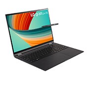 LG gram 16" Windows 11 Home 2-in-1 輕贏隨型 極致輕薄翻轉觸控筆電 - 曜石黑(i7), 16T90R-G