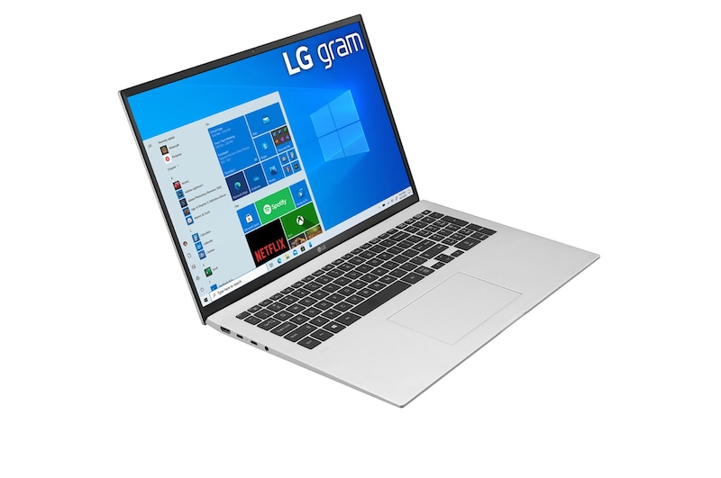 LG gram 17” 輕贏隨型 極致輕薄筆電 – 石英銀 (i7), 17Z90P-G