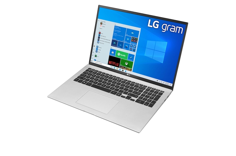 LG gram 17” 輕贏隨型 極致輕薄筆電 – 石英銀 (i7), 17Z90P-G