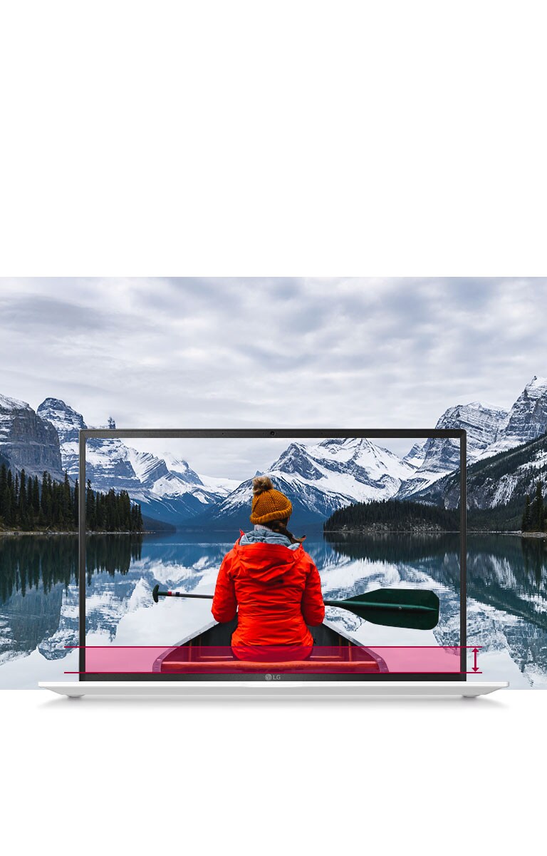 16:10 大螢幕提供無邊界的視野