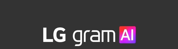 LG gram AI 標誌。