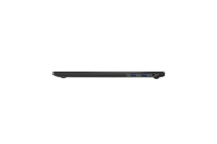 畫面呈現 LG gram Pro 筆電的尺寸示意圖,標示機身實際大小與重量。圖片標示機身尺寸與重量:寬度 358mm、高度 252mm、對角線長度 406mm,厚度約 12.4mm 至 12.8mm,重量約 1,199g。