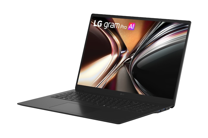 此圖片展示 LG gram 筆電連接至平板電腦、智慧型手機和桌上型電腦螢幕，代表透過 LG gram Link 跨 iOS、Android 和 webOS 進行多裝置無縫同步和內容共享。