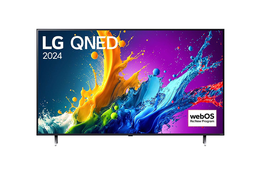 LG 86吋｜LG QNED AI 4K 智慧顯示器｜80系列｜2024 (可壁掛), 86QNED80TTA