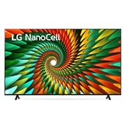 LG NanoCell 電視的前視圖