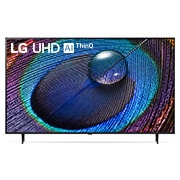 LG UHD 電視的前視圖