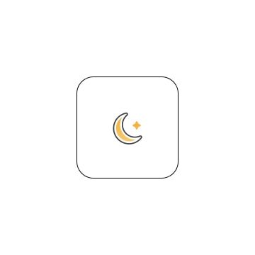 睡眠模式圖示