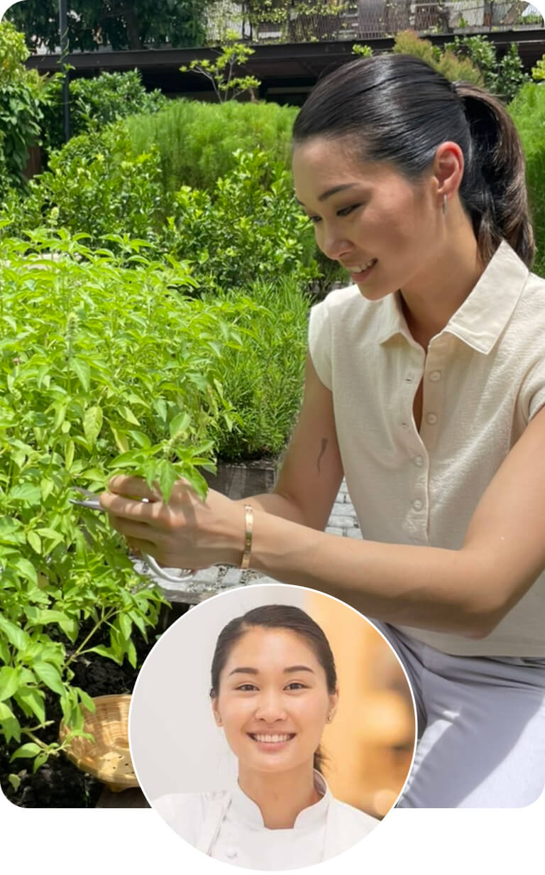 永續餐廳的細心廚師