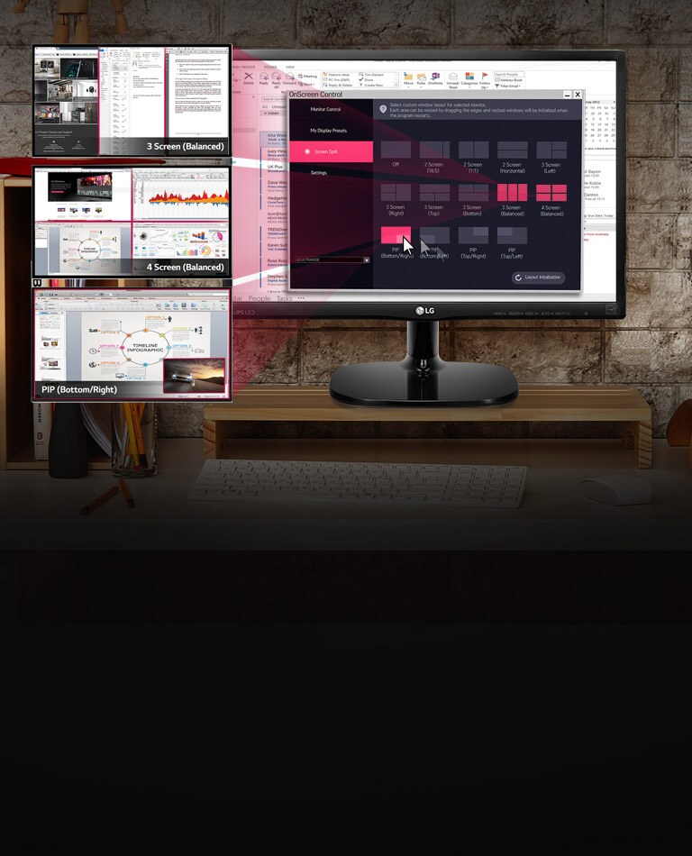 定製您的多工環境的工作空間