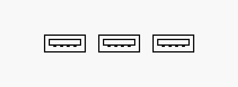 USB 連接埠。