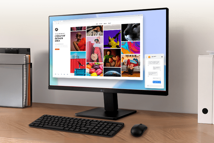 23.8" IPS Full HD 顯示器。
