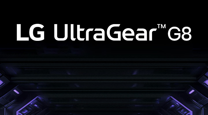 UltraGear™ OLED G8 標誌圖片。