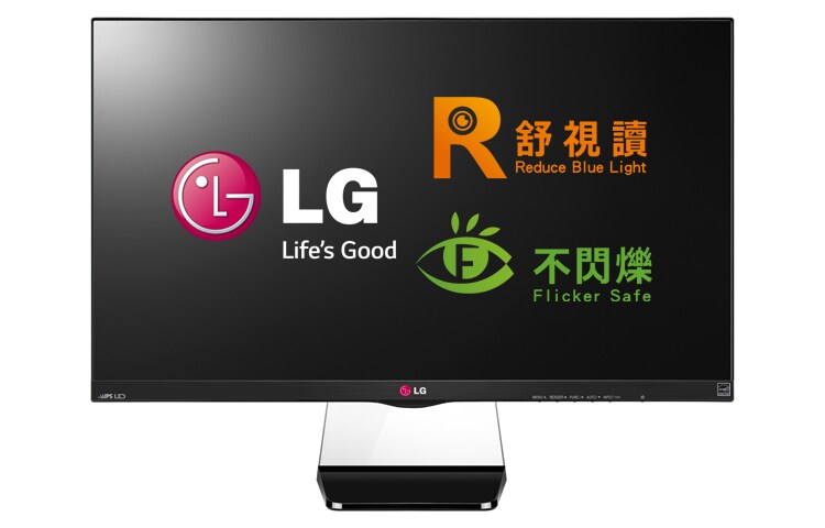 27&#34; 16:9 AH-IPS 液晶顯示器 RF獨家護眼技術 27MP75HM-P 正視圖