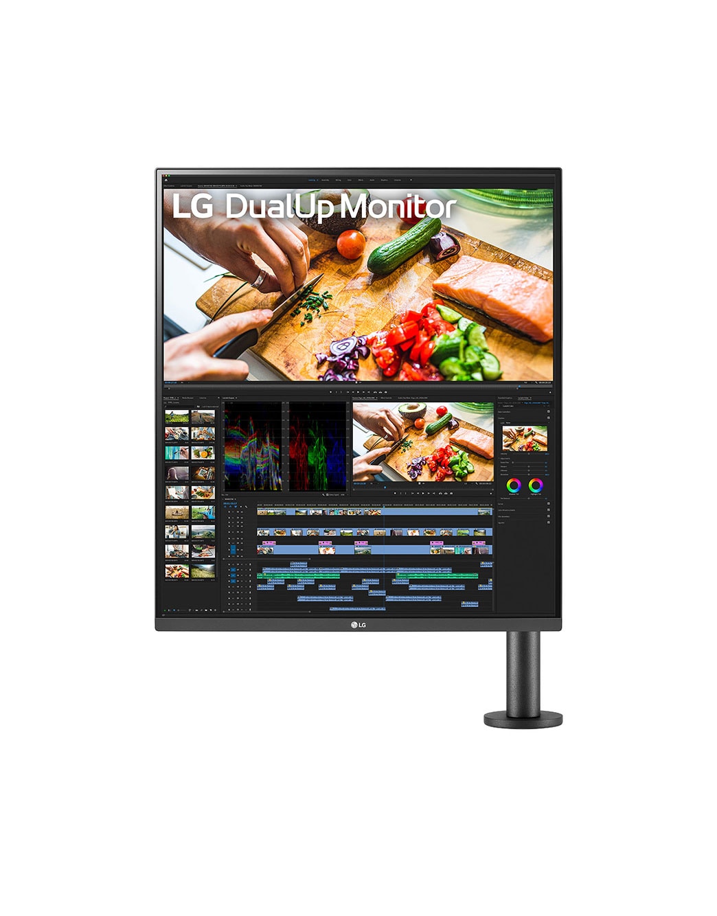 LG 28MQ780-B 27.6インチ Dual Up モニター 27.6