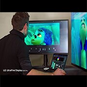 LG 31.5" 4K OLED 高畫質編輯顯示器, 32EP950-B