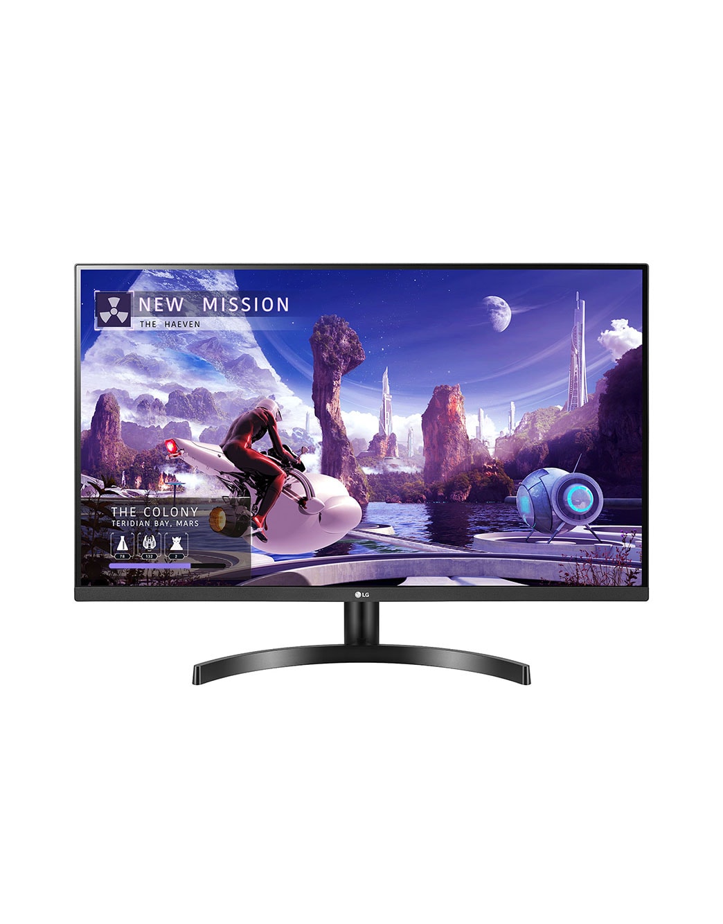 32'' QHD(2560x1440) IPS 護眼電競顯示器- 32QN600-B | LG 台灣