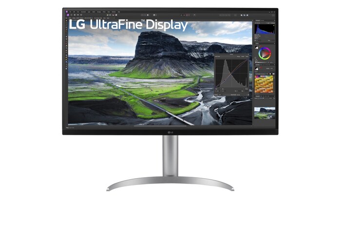LG 32" UltraFine™ UHD 4K IPS 高畫質編輯螢幕  (自動色彩校準感應器), 32UQ85RV-W
