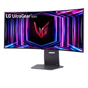 LG 34" UltraGear™ 21:9 WQHD OLED 240Hz 曲面電競螢幕, 34GS95QE-B