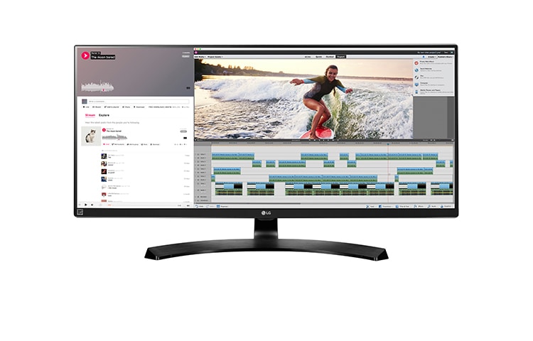LG 34" 21:9 UltraWide™ QHD AH-IPS 電競液晶顯示器, 34UM88-P