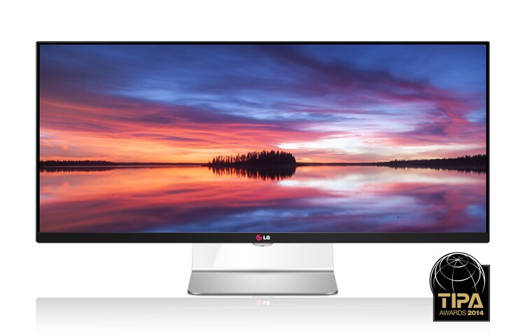 34&#34; UW-QHD 21:9 UltraWide AH-IPS 液晶顯示器 21:9 完美黃金比例 34UM95-P 正視圖