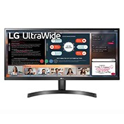 34&#34; UW-FHD 21:9 UltraWide™ HDR 10多工電競螢幕 34WL500-B 正視圖