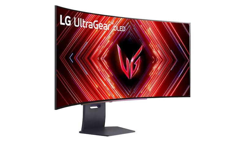 LG 45" UltraGear™ 21:9 WQHD OLED 240Hz 曲面電競螢幕, 45GS95QE-B