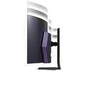 LG 45" UltraGear™ 21:9 WQHD OLED 240Hz 曲面電競螢幕, 45GS95QE-B