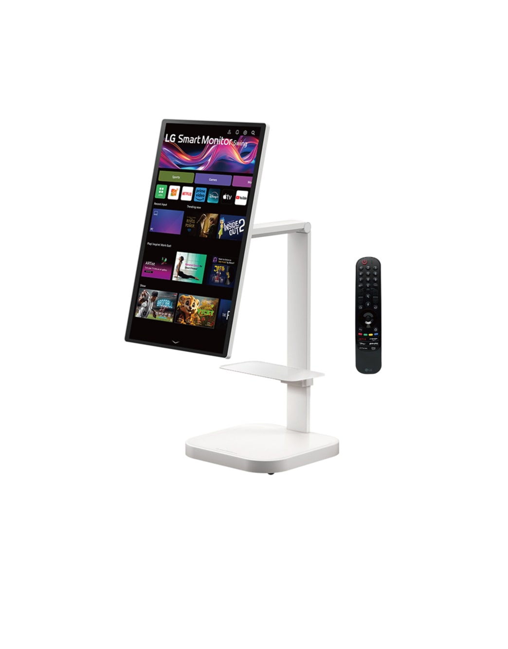 【送置物盤】Smart Monitor 斜槓機 Duo 27