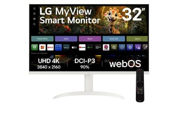 LG MyView Smart Monitor 32SR75U 31.5インチ LG MyView Smart 32” 4K UHD with webOS | LG CA_EN