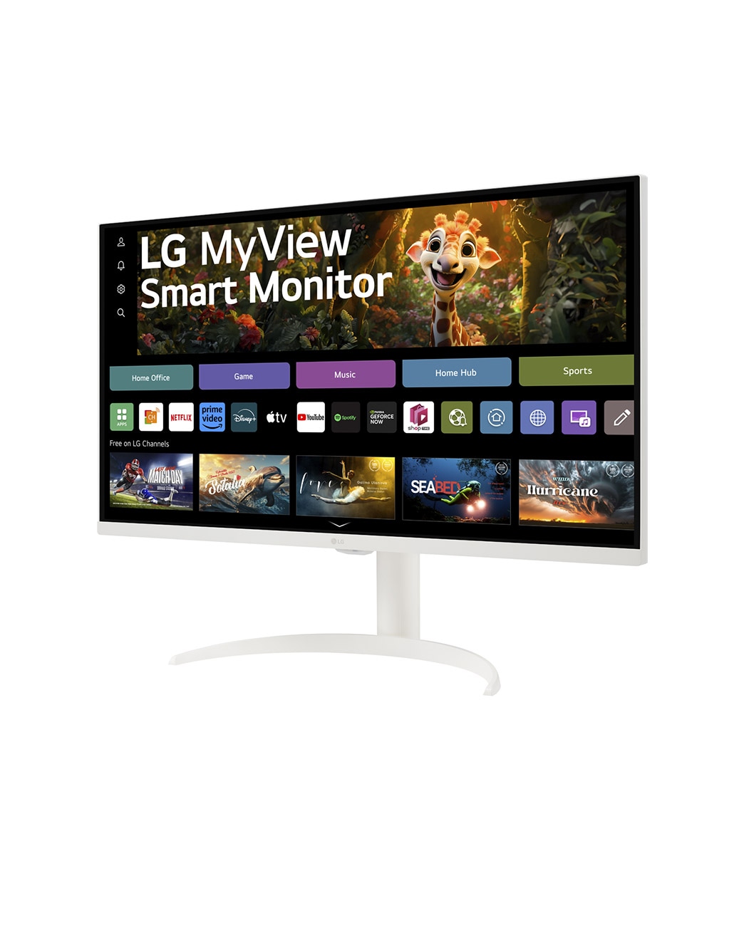 ディスプレイ・モニター本体 LG MyView Smart Monitor 32SR75U-W myview-smart-32sr75u-