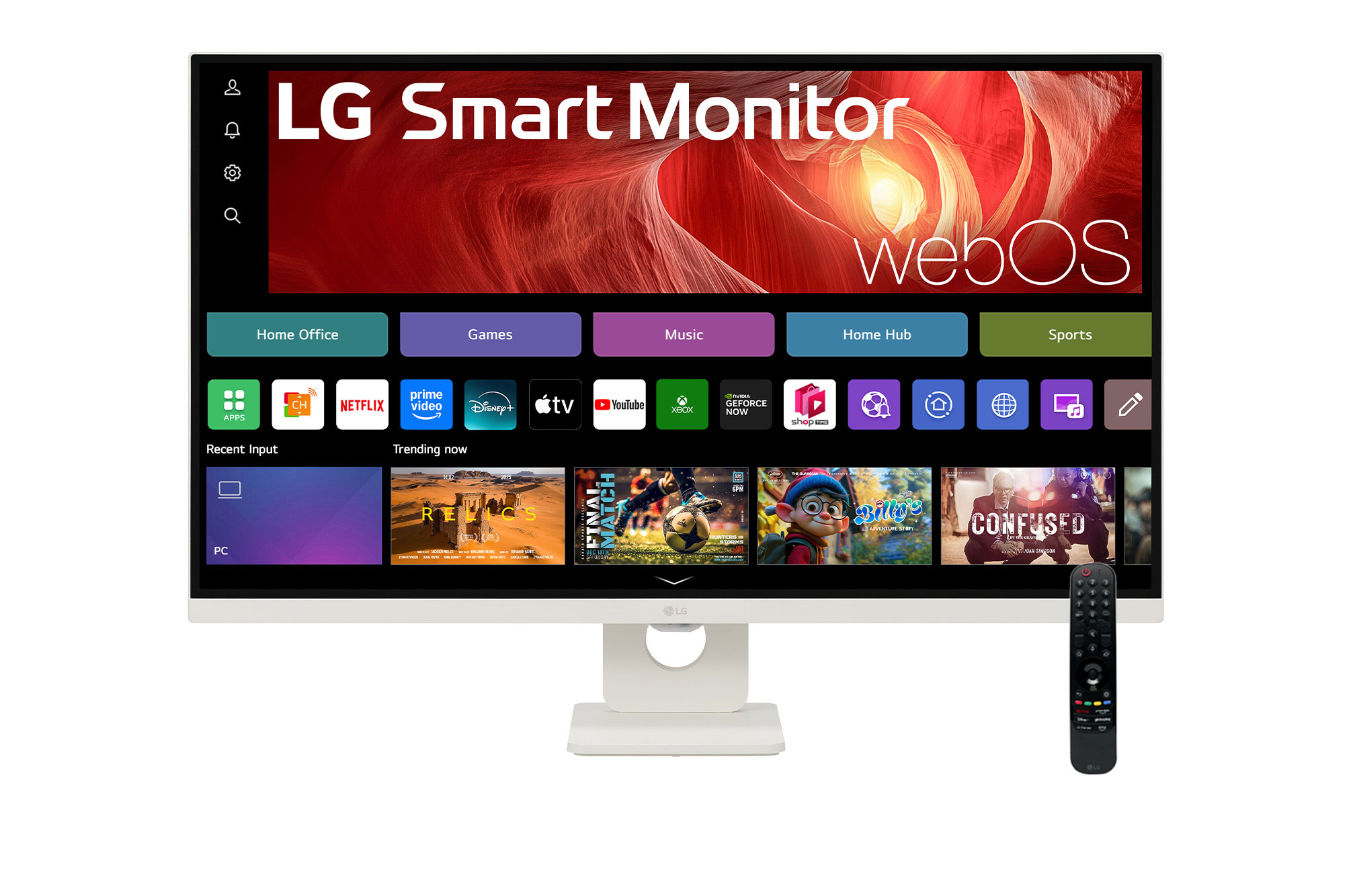 LG 31.5インチ 4Kディスプレイ(32SR73U-W) 31.5