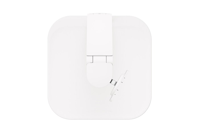 俯視圖,支架斜向傾斜