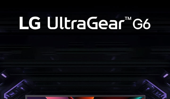 UltraGear™ 27g610a 電競螢幕的前視圖。