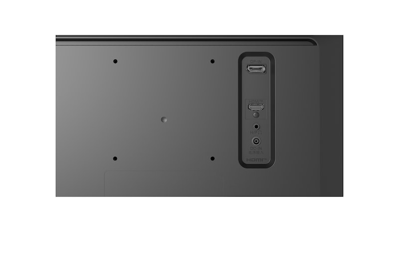 I/O 連接埠後視圖