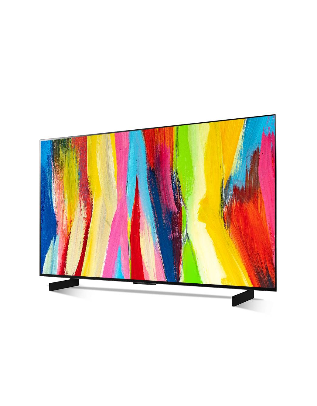 【美品】 LG 42インチ OLED evo 42C2PJA 焼けなし OLED evo C2極致系列4K AI 物聯網智慧電視/42吋(可壁掛) - OLED42C2PSA