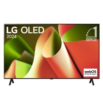 55吋｜LG OLED AI 4K 智慧顯示器｜B4經典系列｜2024 (可壁掛)